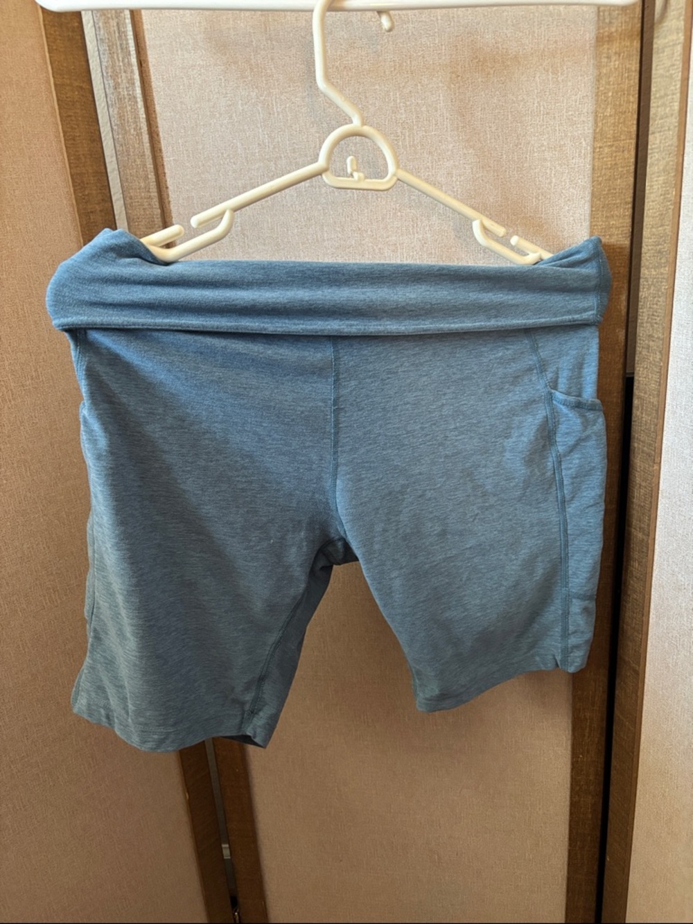 Kirkland Signature Fold-Over Waist Bike Shorts XL